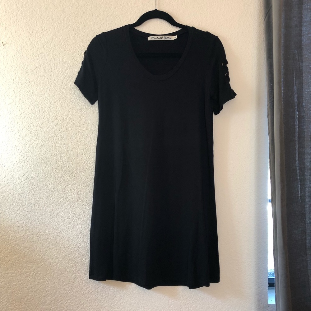 Michael Stars V-neck shirt dress